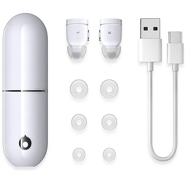 Crazybaby Nano 1S True Wireless In-Ear Earphone with Mic -White