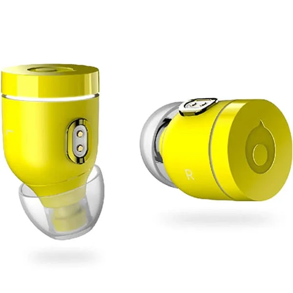 crazybaby Air (NANO) True Wireless Bluetooth In-Ear Earphone with Mic - Austin Yellow