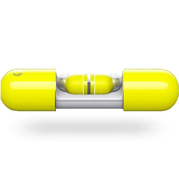 crazybaby Air (NANO) True Wireless Bluetooth In-Ear Earphone with Mic - Austin Yellow