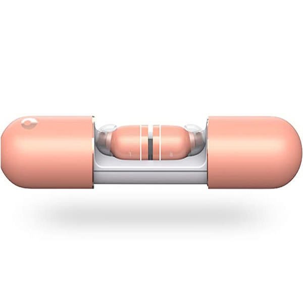 crazybaby Air (NANO) True Wireless Bluetooth In-Ear Earphone with Mic - Matte Gold