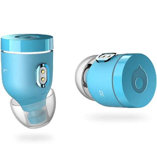 crazybaby Air (NANO) True Wireless Bluetooth In-Ear Earphone with Mic - Morandi Blue