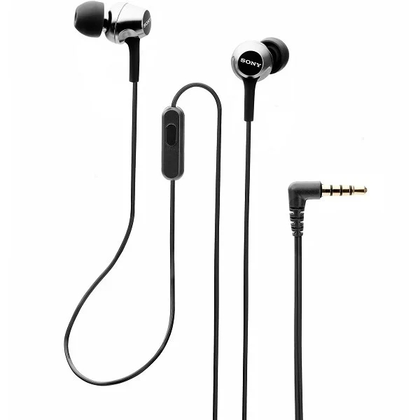 Sony MDR-EX255AP In-Ear Earphone with Mic - Black