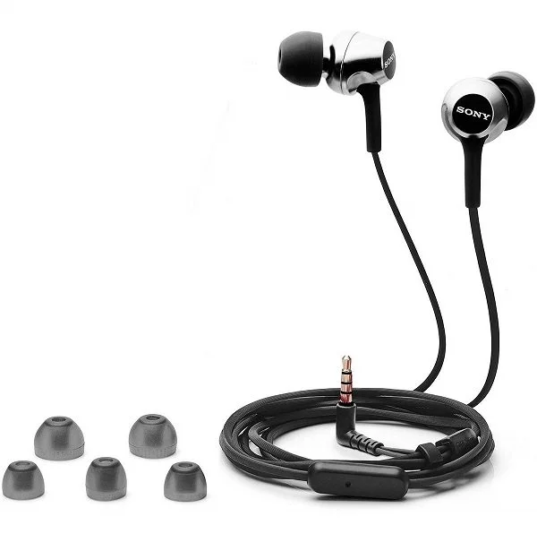 Sony MDR-EX255AP In-Ear Earphone with Mic - Black