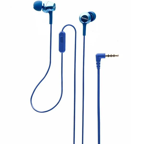 Sony MDR-EX255AP In-Ear Earphone with Mic - Blue
