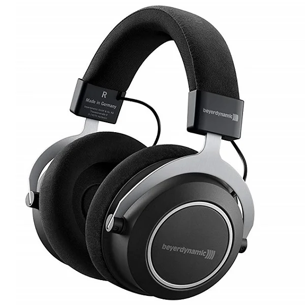 Beyerdynamic Amiron Wireless Wired/Wireless Bluetooth Over-Ear Headphone with Mic - Black