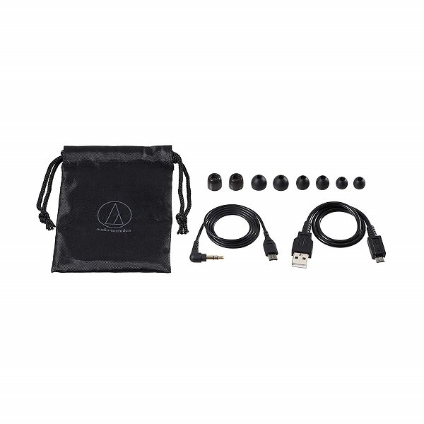 Audio-Technica ATH-ANC100BT QuietPoint Wireless Bluetooth Active Noise-Cancelling In-Ear Earphone with Mic Audio-Technica ATH-ANC100BT QuietPoint Wireless Bluetooth Active Noise-Cancelling In-Ear Earphone with Mic