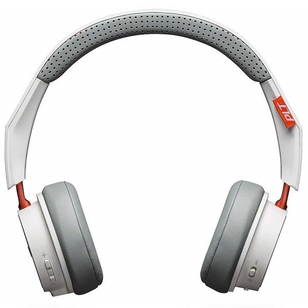 Plantronics BackBeat 505 Wireless Bluetooth On-Ear Headphone with Mic - White 