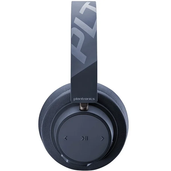 Plantronics BackBeat Go 605 Wireless Bluetooth Over-Ear Headphone with Mic - Blue