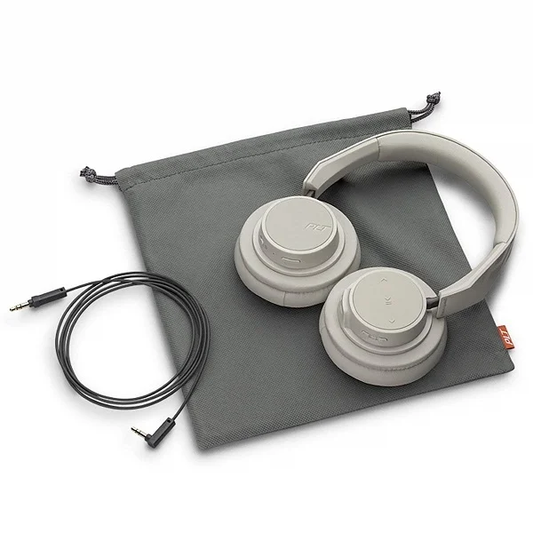 Plantronics BackBeat Go 605 Wireless Bluetooth Over-Ear Headphone with Mic - Khaki