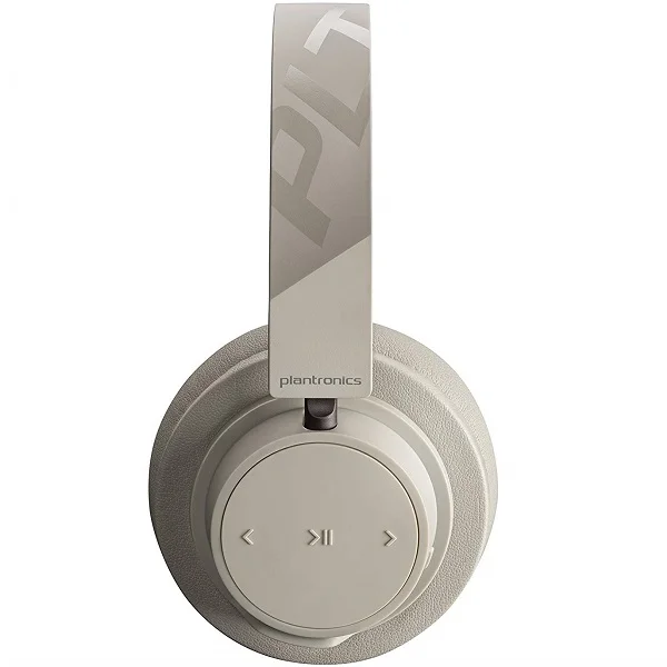 Plantronics BackBeat Go 605 Wireless Bluetooth Over-Ear Headphone with Mic - Khaki