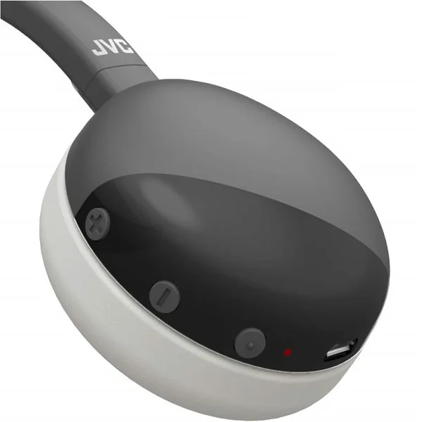 JVC HA-S20BT-B Wireless Bluetooth On-Ear Headphone with Mic - Black
