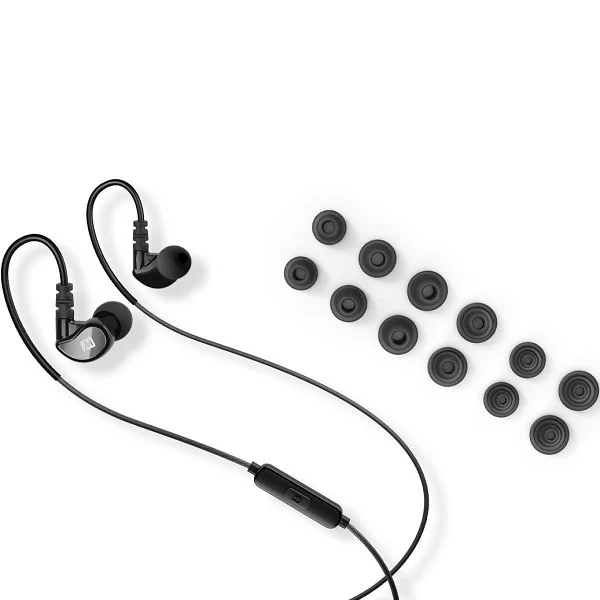 MEE Audio X1 In-Ear Earphone with Mic - Black