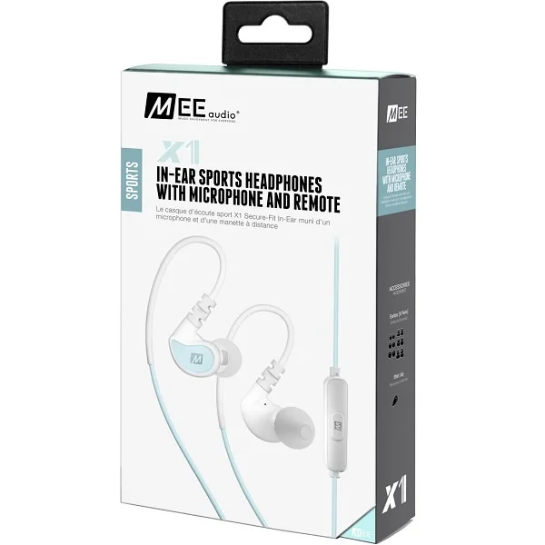 MEE Audio X1 In-Ear Earphone with Mic - Mint