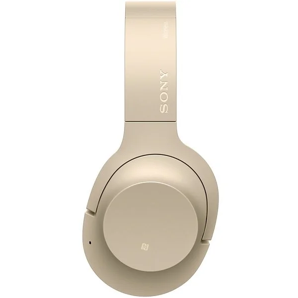 Sony WH-H900N h.ear on 2 Wireless Bluetooth Noise-Cancelling Over-Ear Headphone with Mic - Pale Gold