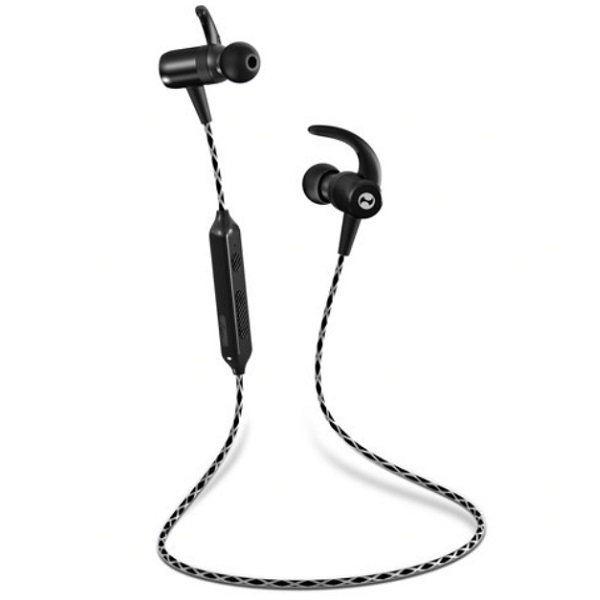 Purdio Flash SX35 Wireless Bluetooth In-Ear Earphone with Mic - Graphite Black