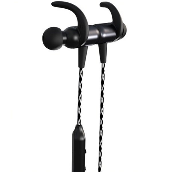 Purdio Flash SX35 Wireless Bluetooth In-Ear Earphone with Mic - Graphite Black