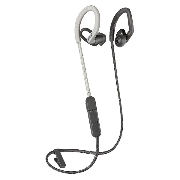 Plantronics Backbeat Fit 350 Wireless Bluetooth On-Ear Earbud with Mic - Grey