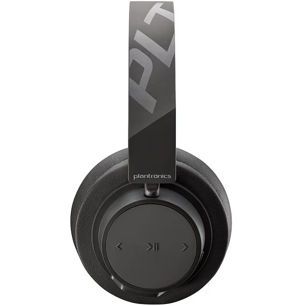 Plantronics BackBeat Go 605 Wireless Bluetooth Over-Ear Headphone with Mic - Black