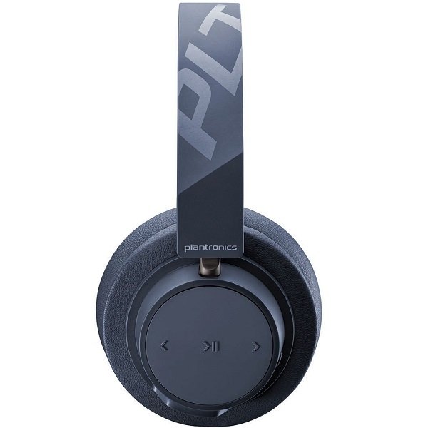 Plantronics BackBeat Go 605 Wireless Bluetooth Over-Ear Headphone with Mic - Blue Plantronics BackBeat Go 605 Wireless Bluetooth Over-Ear Headphone with Mic - Blue