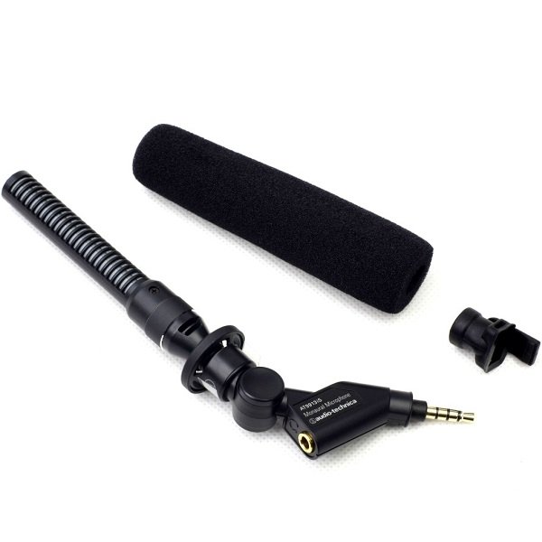 Audio-Technica AT9913iS Compact Plug-in Microphone for Smartphone