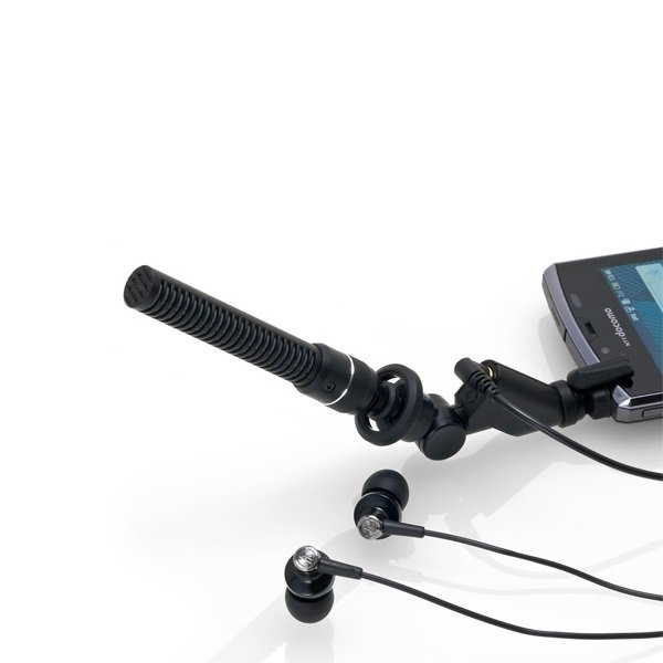 Audio-Technica AT9913iS Compact Plug-in Microphone for Smartphone