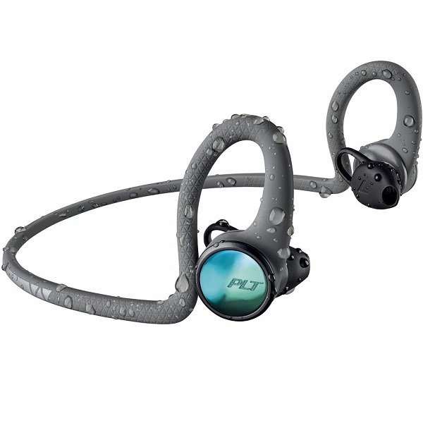 Plantronics Backbeat Fit 2100 Wireless Bluetooth In-Ear Earphone with Mic - Grey Plantronics Backbeat Fit 2100 Wireless Bluetooth In-Ear Earphone with Mic - Grey