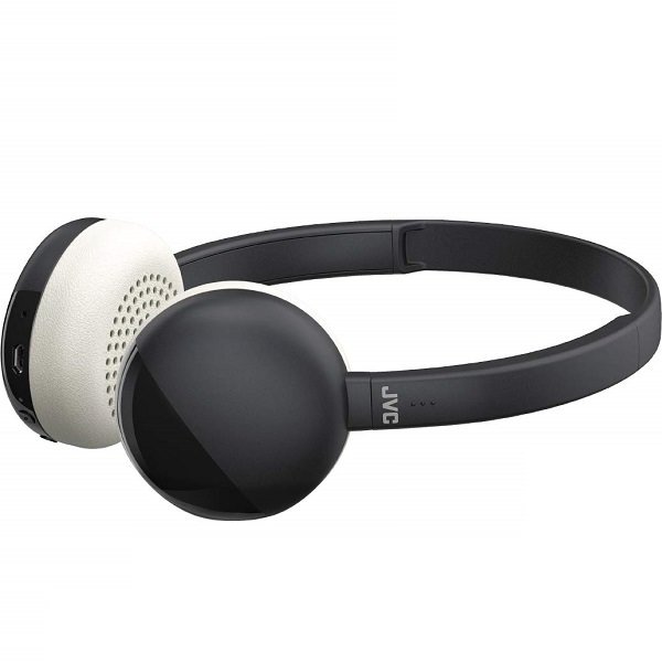JVC HA-S20BT-B Wireless Bluetooth On-Ear Headphone with Mic - Black