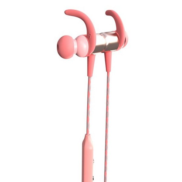 Purdio Flash SX35 Wireless Bluetooth In-Ear Earphone with Mic - Angel Pink