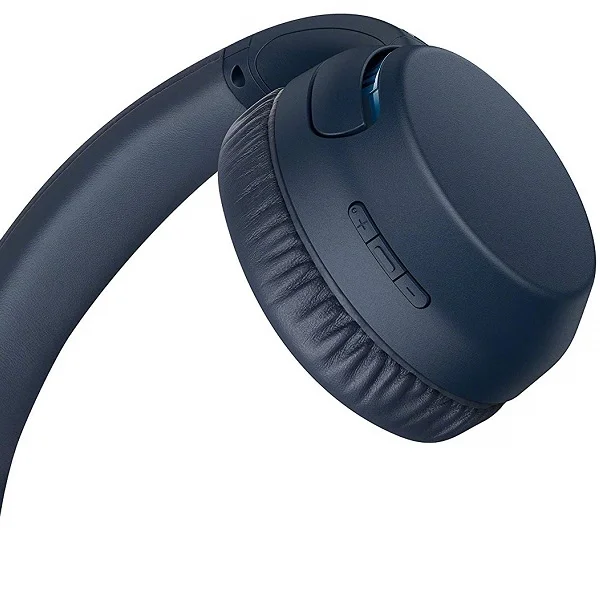 Sony WH-XB700 Extra Bass Wireless Bluetooth On-Ear Headphone with Mic - Blue