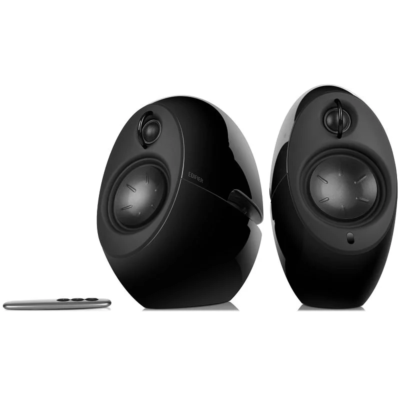 Edifier Luna HD (e25HD) Wireless Bluetooth Desktop Bookshelf Speakers - Black