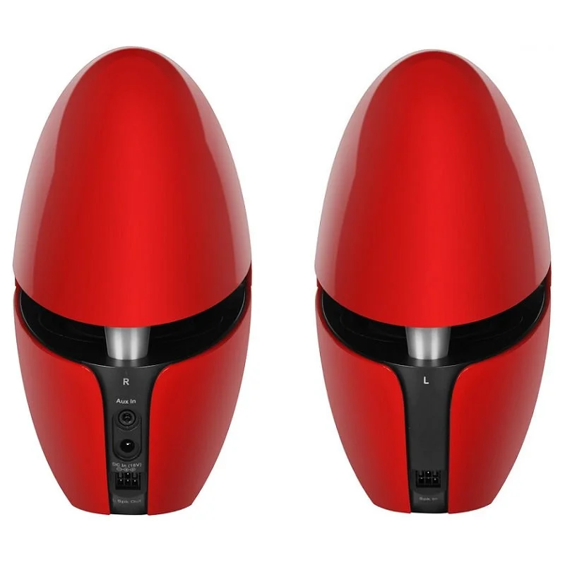 Edifier Luna HD (e25HD) Wireless Bluetooth Desktop Bookshelf Speakers - Red
