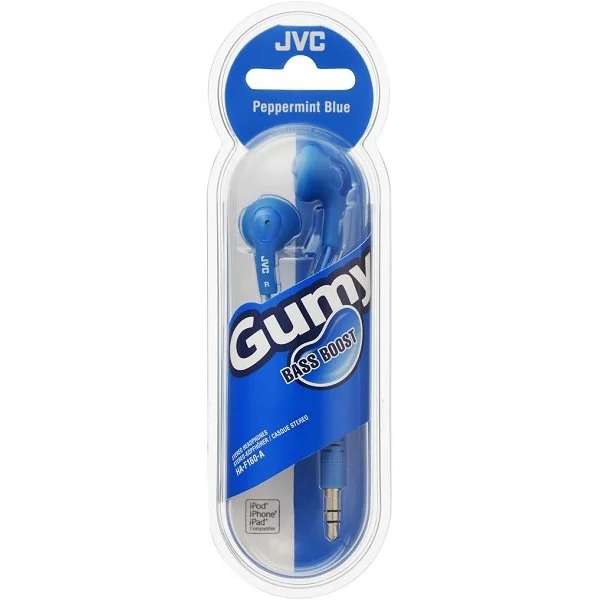 JVC HA-F160 Gumy Bass Boost In-Ear Earphone with Mic