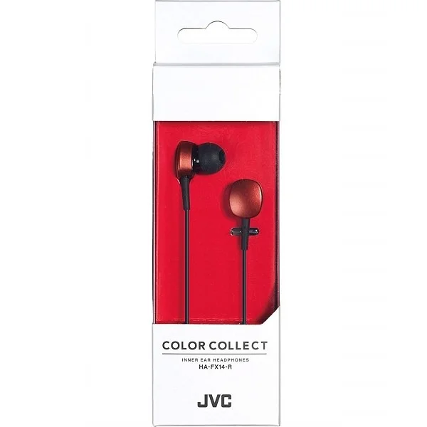 JVC HA-FX14 In-Ear Earphone - Red