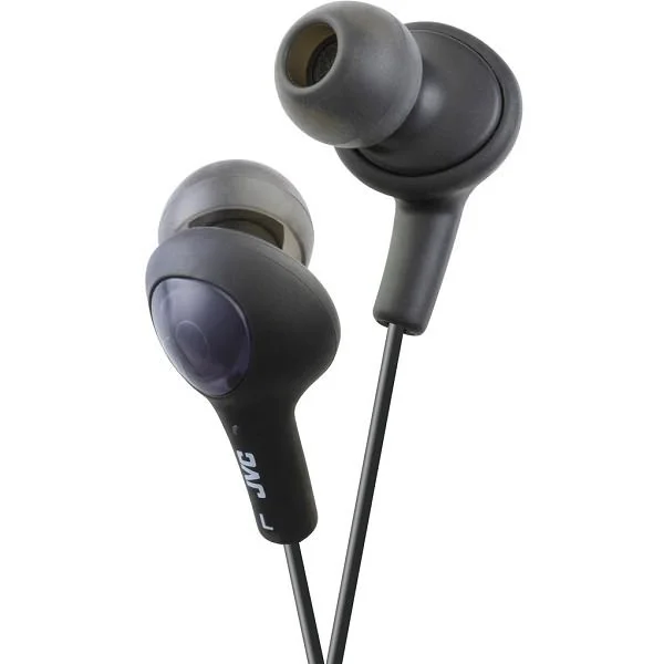 JVC HA-FX5 Gumy Plus In-Ear Earphone with Mic - Olive Black