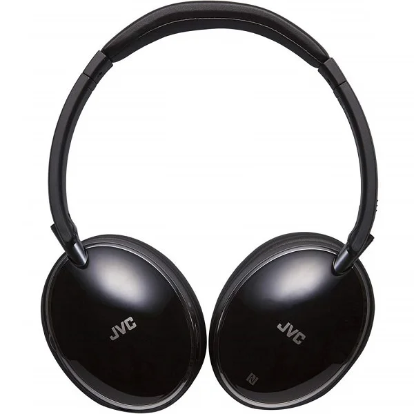 JVC HA-S90BN Noise-Cancelling Wireless Bluetooth Over-Ear Headphone with Mic