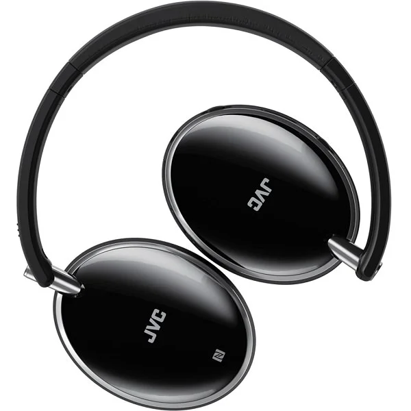 JVC HA-S90BN Noise-Cancelling Wireless Bluetooth Over-Ear Headphone with Mic