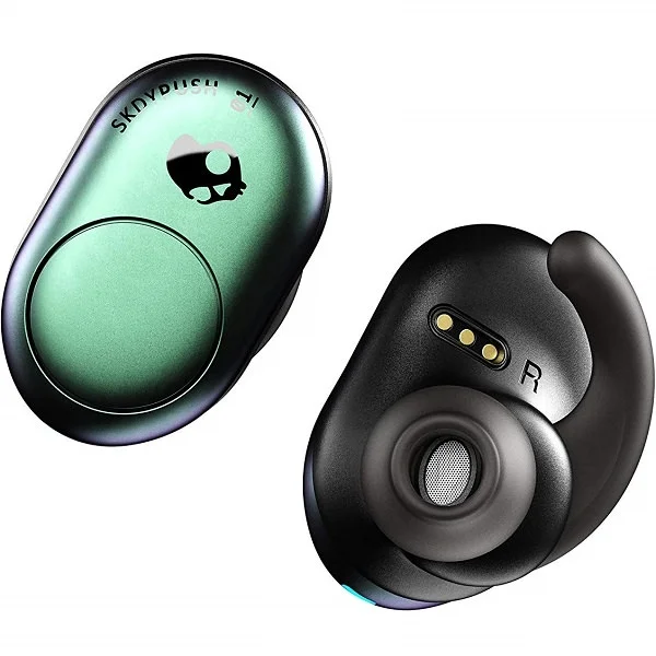 Skullcandy Push True Wireless Bluetooth In-Ear Earphone with Mic - Psychotropical Teal