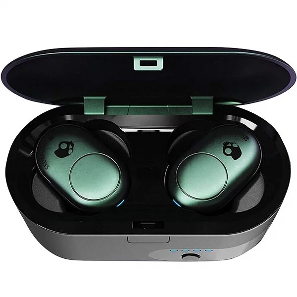 Skullcandy Push True Wireless Bluetooth In-Ear Earphone with Mic - Psychotropical Teal