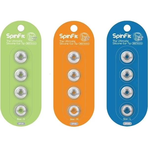SpinFit CP145 Silicone Eartips