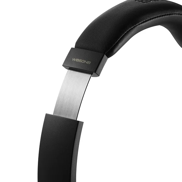 Edifier W860NB Wireless Bluetooth Noise-Cancelling Over-Ear Headphone with Mic - Black