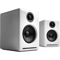 Audioengine A2+ Wireless (USB-C Type-C) aptX-HD 24-bit (Hi-Gloss White) bookshelf speakers