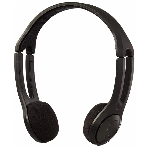 Skullcandy Icon Wireless Bluetooth On-Ear Headphone with Mic - Black
