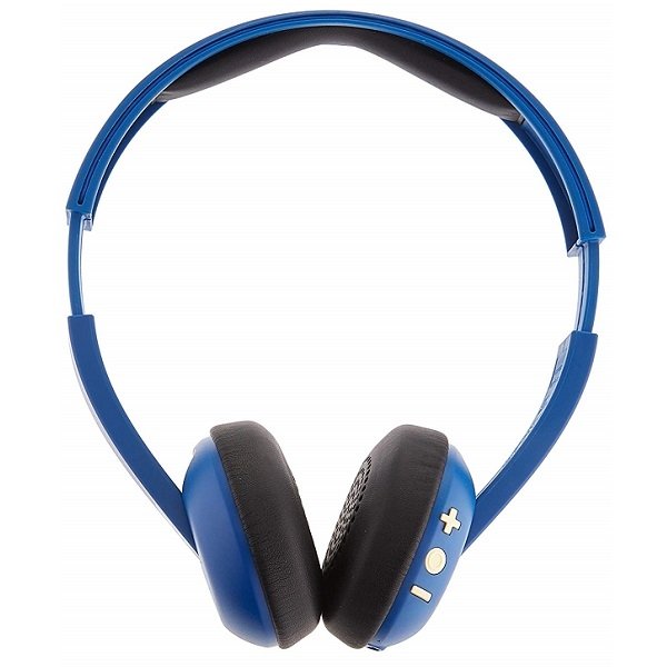 Skullcandy Uproar Wireless Bluetooth On-Ear Headphone with Mic - Blue