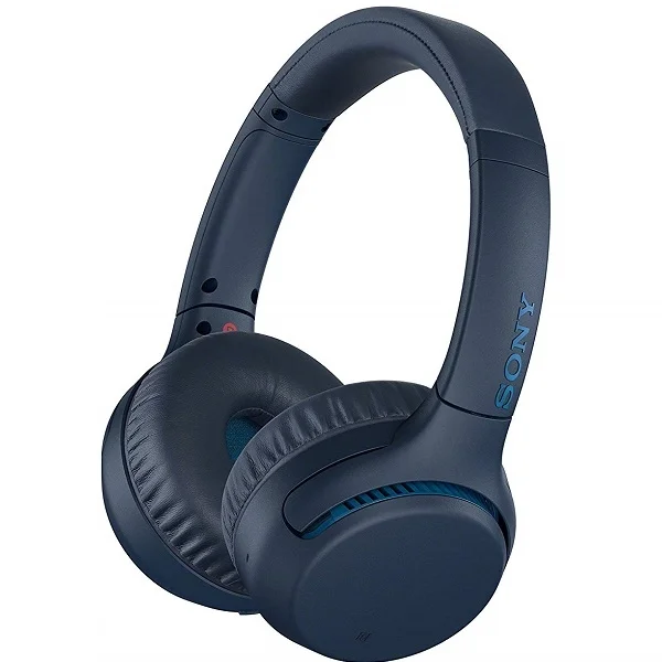 Sony WH-XB700 Extra Bass Wireless Bluetooth On-Ear Headphone with Mic - Blue