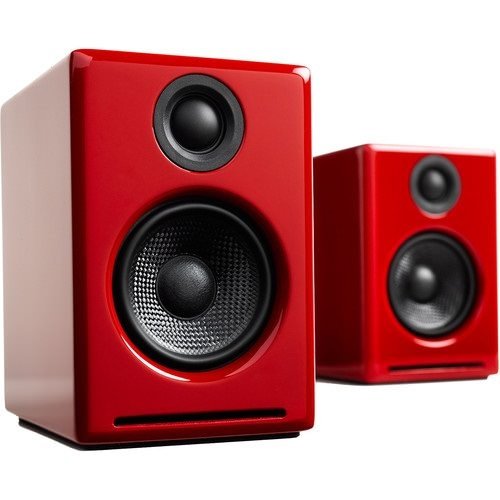 A2+ Wireless Bluetooth 2.0 Desktop Bookshelf Speakers (Hi-Gloss