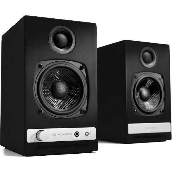 Audioengine HD3 Wireless Bluetooth Desktop Bookshelf Speakers - Satin Black