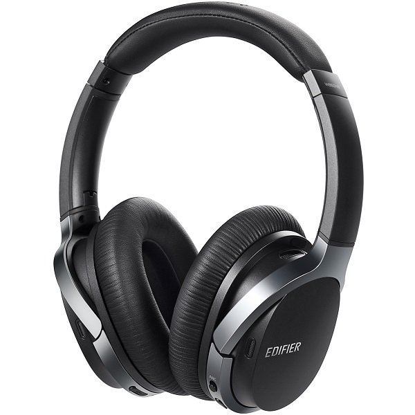 Edifier W860NB Wireless Bluetooth Noise-Cancelling Over-Ear Headphone with Mic - Black Edifier W860NB Wireless Bluetooth Noise-Cancelling Over-Ear Headphone with Mic - Black