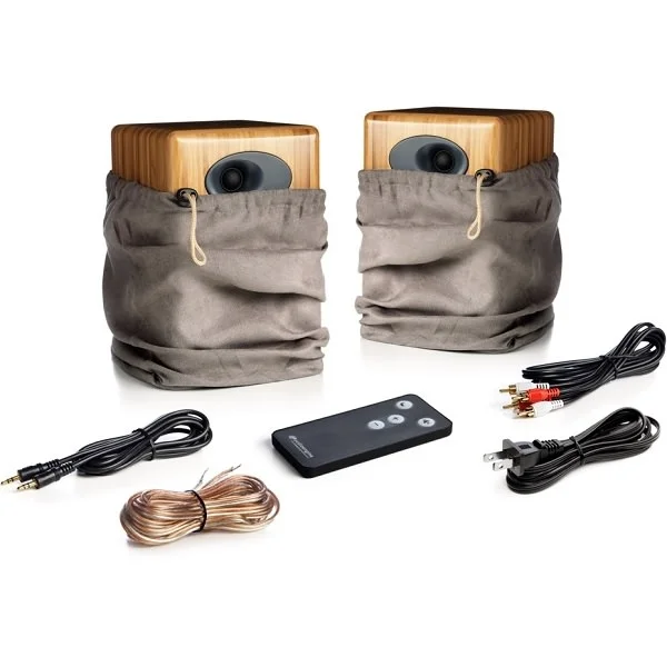 Audioengine A5+ Wired (Natural Bamboo)