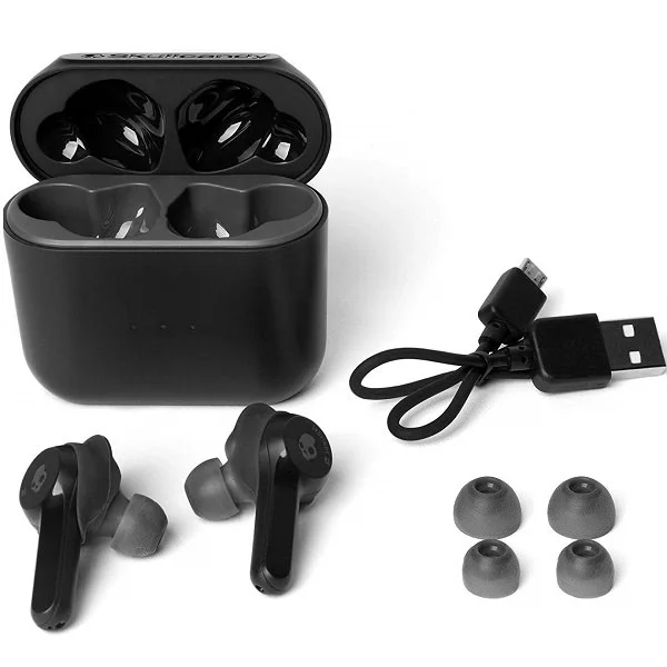 Skullcandy Indy True Wireless Bluetooth In-Ear Earphone with Mic - Black