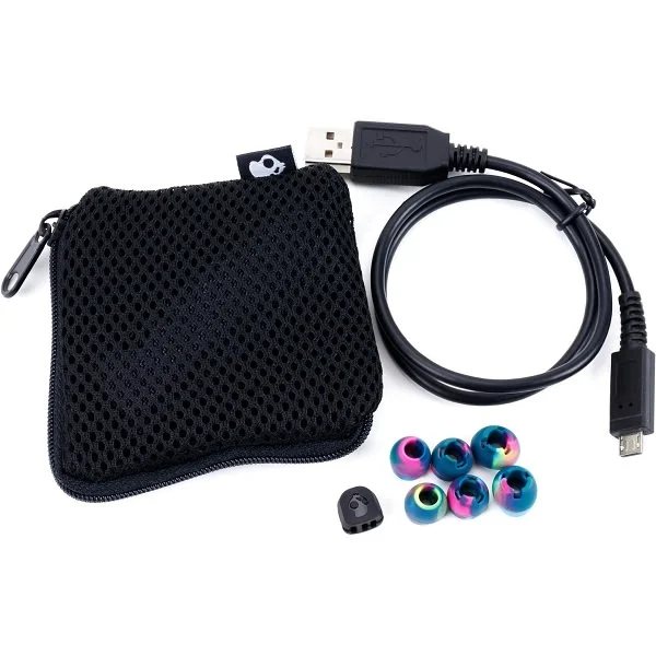 Skullcandy XTfree Wireless Bluetooth In-Ear Earphone with Mic - Black Swirl
